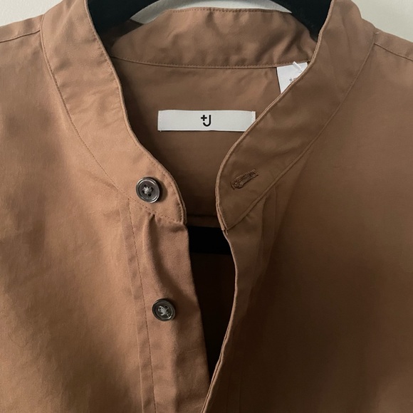 🤎 Jil Sander x Uniqlo Oversized Shirt (S) - Picture 6 of 10